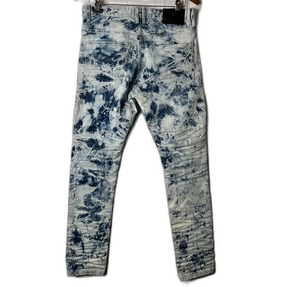 Smoke Rise Acid Washed Slim Fit Jeans Size 32x32 - Picture 1 of 12